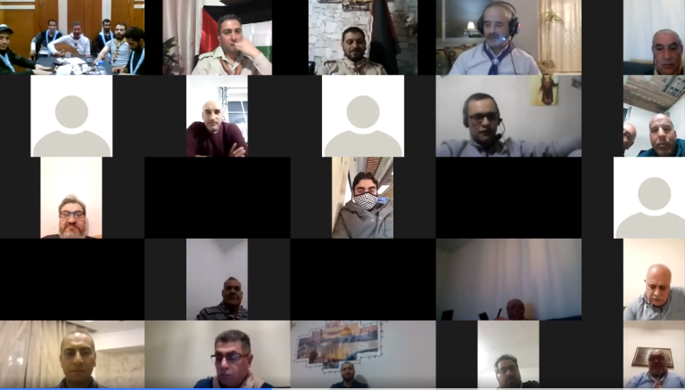 الامين العام وقادة من مختلف الساحات يشاركون في لقاء نظمته الكشافة الفلسطينية في اوروبا