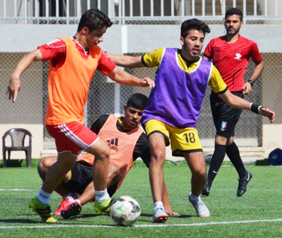 لاعبو قطاع غزة يستعدون للانضمام إلى المعسكر التدريبي في القاهرة