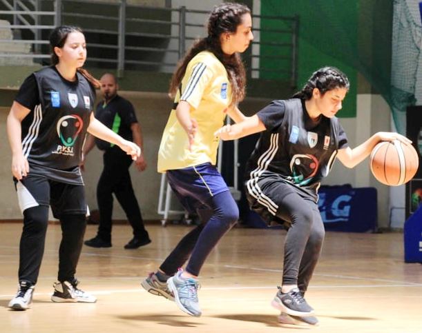 فتيات جمعية الشبان المسيحية وغزة الرياضي يتفوقن على تشامبيونز وأكاديمية النجوم