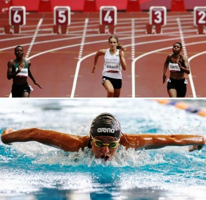 العداءة هناء بركات والسباحة دانيا نور تودعان أولمبياد طوكيو