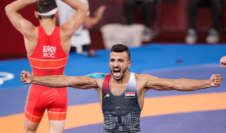 أولمبياد طوكيو: المصارع المصري كيشو إنجازاً جديداً