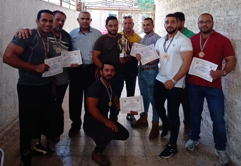 أبطال الجامعة الإسلامية يحصدون المراكز الأولى في بطولة القوة البدنية
