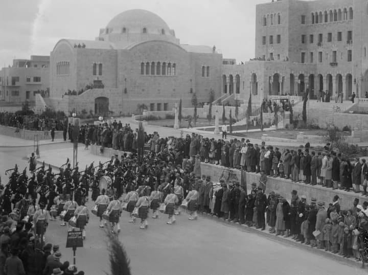 حفل افتتاح مقر جمعية الشبان المسيحية في القدس.. قبل 91 عاما