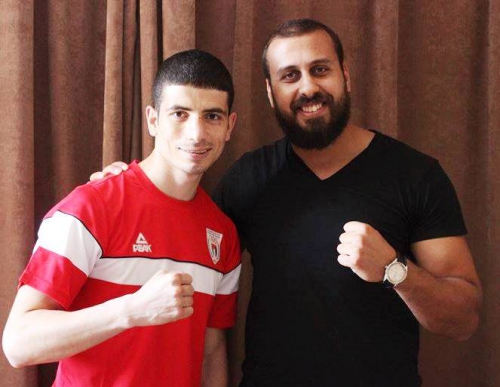 وفد الملاكمة الفلسطيني يصل باكو
