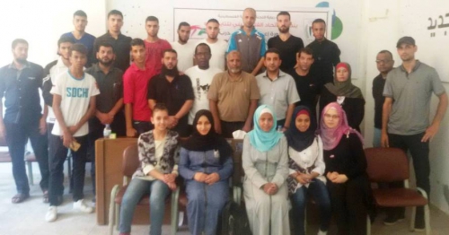 اتحاد التايكوندو يفتتح فعاليات دورة اعداد مساعد مدرب بمقر الاولمبية بغزة