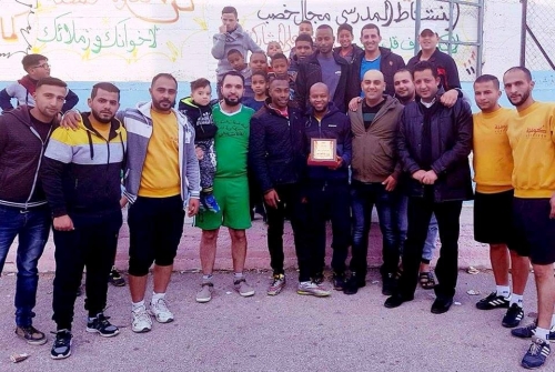 فريق جمعية التنمية الشبابية بعسكر يتوج بخماسيات القدم