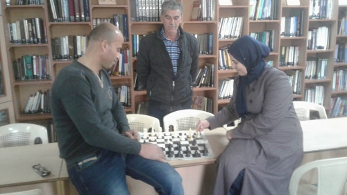 تربية قلقيلية تنظيم بطولة الشطرنج المدرسية للإناث لكافة المراحل
