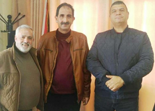 حجازي وزنبيل يضعان العميد حجة بأجندة الاتحاد الفلسطيني للقوة البدنية