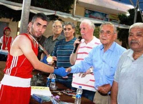 نجاح كبير لبطولة الملاكمة الداخلية لنادي النصر العربي