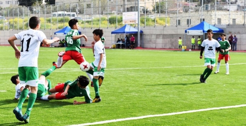 الوحدات والأكاديمية الفلسطينية والفيصلي وأبناء بيت حنينا للدور نصف النهائي