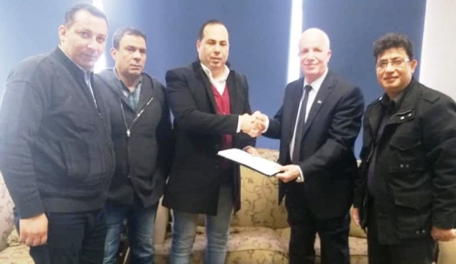 فلفل يوقع اتفاقية تعاون ثالثة مع رابطة النقاد الرياضيين المصرية