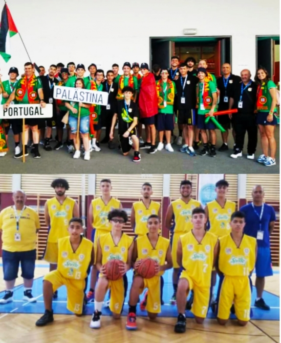 فريق دلاسال القدس يحظى بجائزة fair play عن لعبة كرة السله في اولمبياد ال fisec