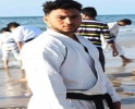 استشهاد بطل الكراتيه قدوم وأضرار تطال صالة سعد صايل