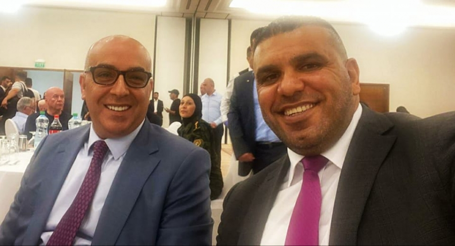 حضور لافت لرجالات الرياضة المقدسية في مقر الرئاسة الفلسطينية لاستقبال ضيف فلسطين الكبير رئيس اللجنة الاولمبية الدولية توماس باخ والوفد المرافق له.