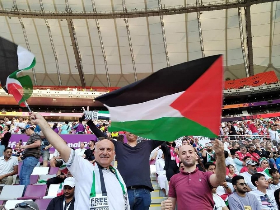 الجماهير العربية ترفض التطبيع وتؤكد دعمها للقضية الفلسطينية في كأس العالم