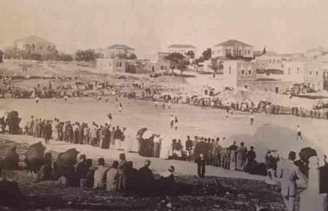 كرة قدم في القدس قبل 117 عاما
