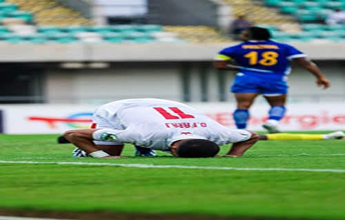 مهاجم الفدائي عمر فرج يُسجل أول أهدافه مع الزمالك المصري