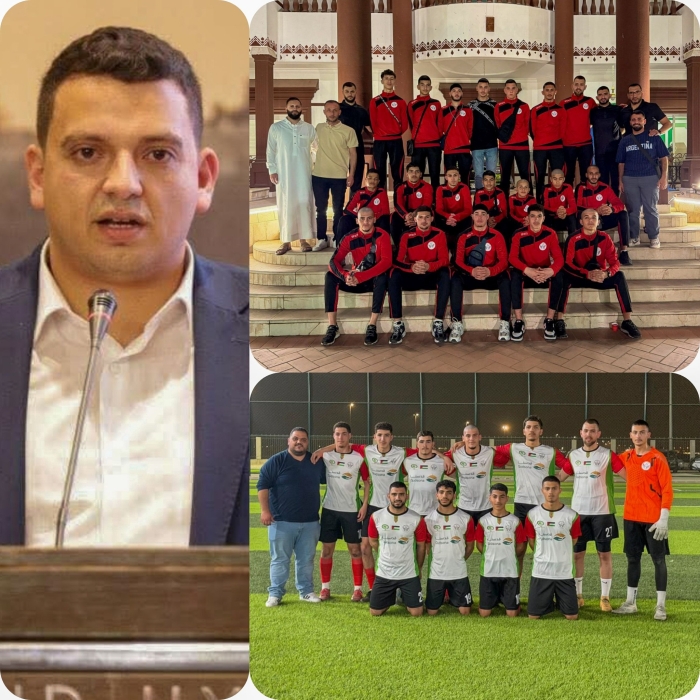 كتاب شكر وتقدير صادر عن: نادي سلوان المقدسي الرياضي